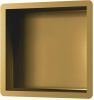Brauer Inbouw Nis Gold Edition Geborsteld Goud PVD 30x30x7.5cm online kopen