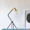 Kave Home Tafellamp 'Jana' kleur Goud/Zwart online kopen