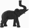 Light & Living Tafellamp 'Elephant' 36cm, kleur Mat Zwart online kopen