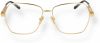 Balenciaga Oversized Geometric framed Glasses , Geel, Heren online kopen