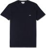 Lacoste T Shirt Grijs 1ht1 mens tee shirt cca silver , Grijs, Heren online kopen