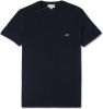 Lacoste T Shirt Grijs 1ht1 mens tee shirt cca silver , Grijs, Heren online kopen