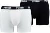PUMA Boxershorts Basic 2 Pack Wit/Zwart online kopen