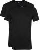 Alan Red Derby Regular Fit T Shirt ronde hals Dubbel pak wit, Effen online kopen