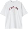 Axel Arigato T shirt van biologisch katoen met logoborduring online kopen