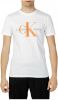 Calvin Klein T Shirt j30j320806 0k5 , Wit, Heren online kopen