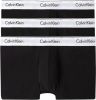 Calvin Klein Boxershorts trunk 3pack black(000nb2380a 001 ) online kopen