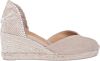 Castañer Castaner Carina Wedge Espadrilles , Beige, Dames online kopen