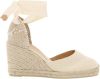 Castañer Castaner Carina Wedge Espadrilles , Beige, Dames online kopen