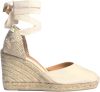 Castañer Castaner Carina Wedge Espadrilles , Beige, Dames online kopen