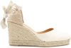Castañer Castaner Carina Wedge Espadrilles , Beige, Dames online kopen