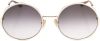 Chloé Ch0184S 001 Sunglasses , Geel, Dames online kopen