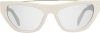 EMILIO PUCCI Mint Women White Sunglasses Ep0111 5521A , Wit, Dames online kopen
