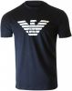 Emporio Armani men's short sleeve t shirt crew neckline jumper , Blauw, Heren online kopen