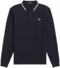 Fred Perry M3600 slim fit polo van piqué katoen met getipte details online kopen