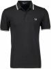 Fred Perry M3600 slim fit polo van piqué katoen met getipte details online kopen