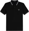 Fred Perry M3600 slim fit polo van piqué katoen met getipte details online kopen