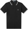 Fred Perry M3600 slim fit polo van piqué katoen met getipte details online kopen