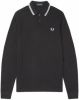 Fred Perry M3600 slim fit polo van piqué katoen met getipte details online kopen