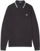 Fred Perry M3600 slim fit polo van piqué katoen met getipte details online kopen