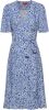 Hugo Boss Dress with style printing 50467048 , Blauw, Dames online kopen