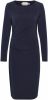 Inwear jurk met geplooide details donkerblauw online kopen
