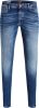 JACK & JONES JEANS INTELLIGENCE super skinny jeans JJITOM JJORIGINAL blue denimd online kopen