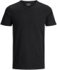 Jack & Jones Men's 2 Pack Lounge V Neck T-Shirts White M Wit online kopen