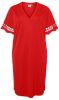 JUNAROSE A-lijn jurk met open detail rood online kopen