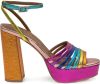 Kurt Geiger Pierra platform hoge hak sandalen , Roze, Dames online kopen