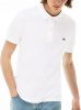 Lacoste Slim Fit Polo shirt Korte mouw wit, Effen online kopen