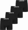 Levis Levi's Heren Boxershort Boxer Brief Core 2p Zwart online kopen