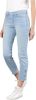 MAC Dream Chic mid waist slim fit cropped jeans met ritsdetail online kopen
