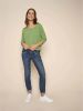 MOS MOSH Naomi Adorn straight fit jeans met borduring online kopen
