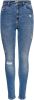 ONLY high waist skinny jeans ONLMILA blue medium denim online kopen