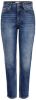 ONLY high waist straight fit jeans ONLCUBA light blue denim online kopen