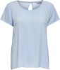 Only Women& T shirt , Blauw, Dames online kopen