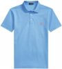 Ralph Lauren Slim Fit Stretch Mesh Polo Shirt , Blauw, Heren online kopen