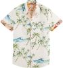 Scotch & Soda Gebroken Wit Casual Overhemd Seasonal Printed Hawaiian Detailed Shirt online kopen
