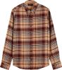 Scotch & Soda Multi Casual Overhemd 163337 Checked Twill Shirt online kopen