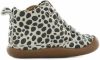 Shoesme BF20S004 B leren babyschoenen met dierenprint beige/zwart online kopen
