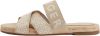 Tommy Hilfiger Slippers TOMMY WEBBING FLAT ESPADRILLE met opvallend logo online kopen