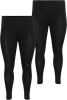 VERO MODA CURVE Plus Size legging set van 2 zwart online kopen