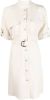 Woolrich Utility jurk met riem , Wit, Dames online kopen