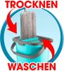 HSP Hanseshopping Clever Clean Wasch & Dry wisser Turquoise/Grijs online kopen
