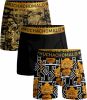 Muchachomalo boxershort Mayans set van 3 goud/zwart online kopen