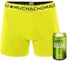 Muchachomalo Heren 1-pack boxershorts cans effen online kopen