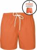Muchachomalo zwemshort + gratis boxershort oranje online kopen