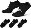 Nike Sportswear Everyday Essentials Onzichtbare sokken(3 paar) Zwart online kopen