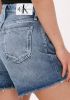 Calvin Klein Short Mom short met iets gerafelde zoom & destroyed effecten online kopen